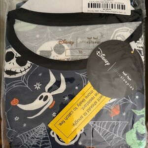 Disney Little Sleepies Halloween Pajama Set - Black and White